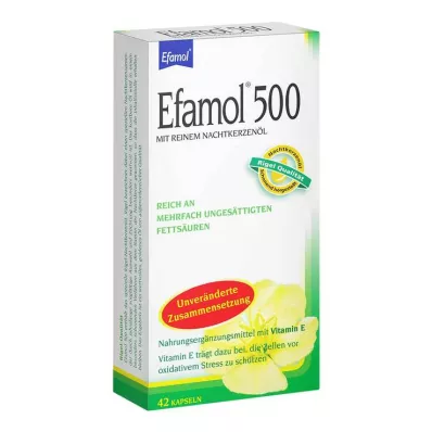 Efamol 500 kapslí, 42 ks