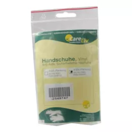 HANDSCHUHE Vinyl Anti Aids, 4 ks