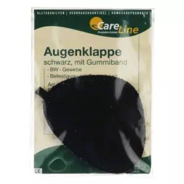 AUGENKLAPPE s gumičkou černé barvy, 1 ks