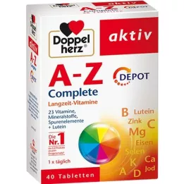 DOPPELHERZ Tablety A-Z Depot, 40 ks