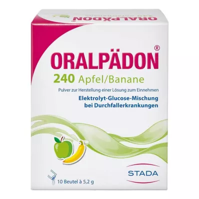 ORALPÄDON 240 jablečný banánový prášek, 10 ks