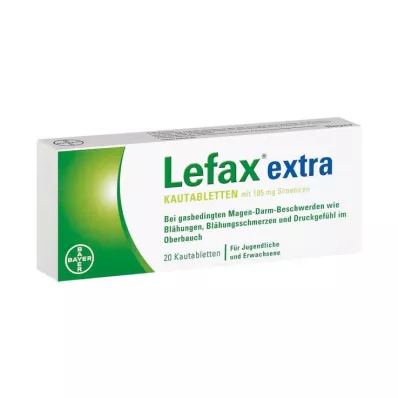 LEFAX extra žvýkací tablety, 20 ks