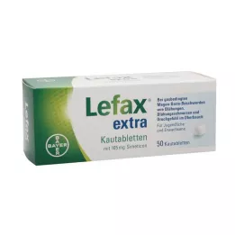 LEFAX extra žvýkací tablety, 50 ks