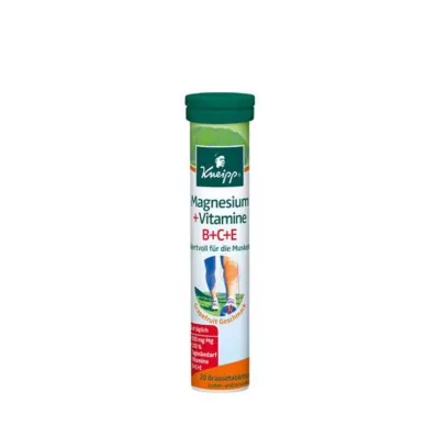 KNEIPP Hořčík+vitamíny šumivé tablety, 20 ks