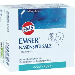 EMSER Fyziologický sáček se solí na výplach nosu, 20 ks