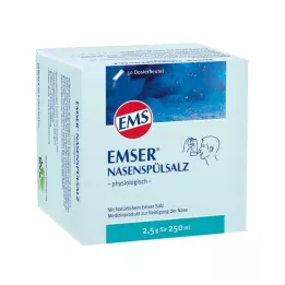EMSER Fyziologický sáček se solí na výplach nosu, 50 ks