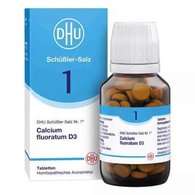 DHU Schüßlerova sůl číslo 1 Calcium fluoratum D3 tablety (200 kusů)