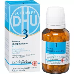 BIOCHEMIE DHU 3 Ferrum phosphoricum D 12 tablet, 200 ks