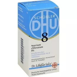 BIOCHEMIE DHU 8 tablet Natrium chloratum D 3, 200 ks