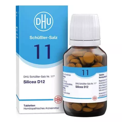 DHU Schüßlerova sůl č. 11 Silicea D12 tablety, 200 ks DHU Schüßlerova sůl č. 11 Silicea D12 tablety, 200 ks