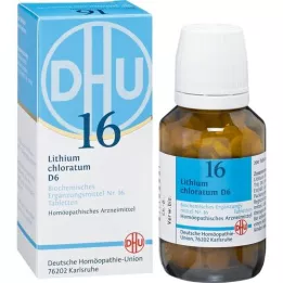 BIOCHEMIE DHU 16 Lithium chloratum D 6 tablet, 200 ks