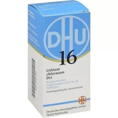 BIOCHEMIE DHU 16 Lithium chloratum D 12 tablet, 200 ks
