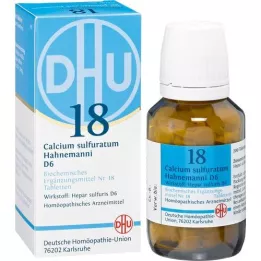BIOCHEMIE DHU 18 Calcium sulphuratum D 6 tablet, 200 ks