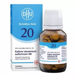 BIOCHEMIE DHU 20 Draselný hliník.síra.D 6 tablet, 200 ks