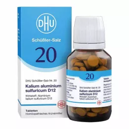 BIOCHEMIE DHU 20 Draselný hliník.síra.D 12 tablet, 200 ks