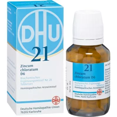 BIOCHEMIE DHU 21 Zincum chloratum D 6 tablet, 200 ks