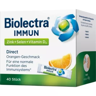 BIOLECTRA Tyčinky Immune Direct, 40 ks