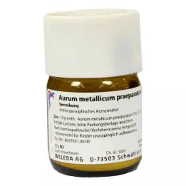 AURUM METALLICUM PRAEPARATUM D 12 Triturace, 50 g