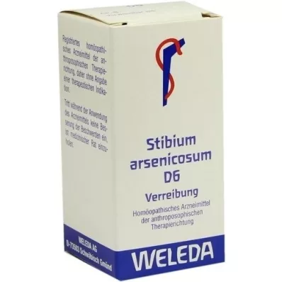 STIBIUM ARSENICOSUM D 6 Triturace, 20 g