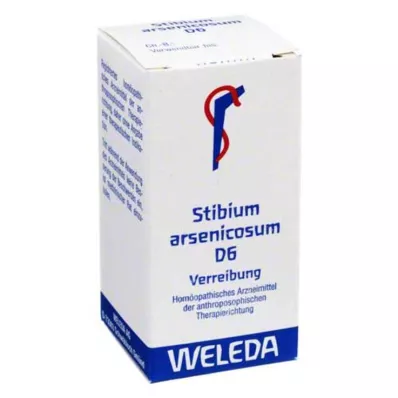 Stibium arsenicosum D 6 Trituration, 20 g