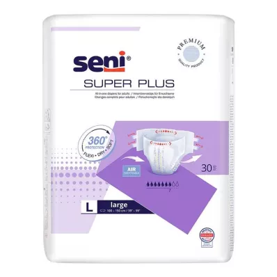 SUPER SENI Plus inkontinenční kalhoty noční f.E.Gr.3 L, 30 ks