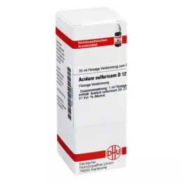 ACIDUM SULFURICUM D 12 Ředění, 20 ml
