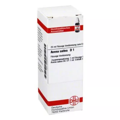AVENA SATIVA D 1 Ředění, 20 ml