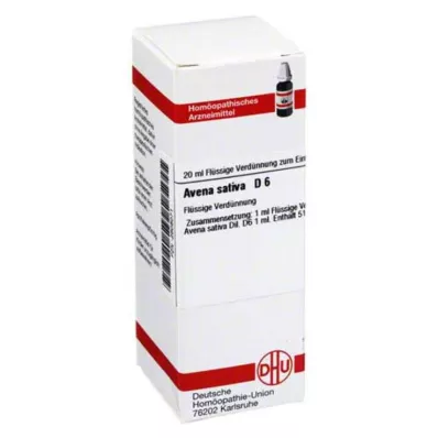 AVENA SATIVA D 6 Ředění, 20 ml