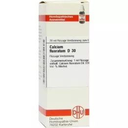 CALCIUM FLUORATUM D 30 Ředění, 20 ml