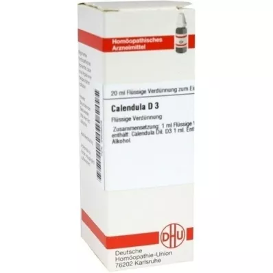 CALENDULA D 3 Ředění, 20 ml