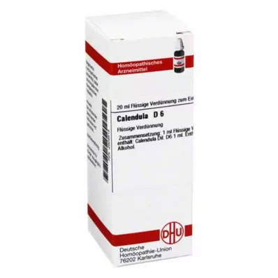 CALENDULA D 6 Ředění, 20 ml