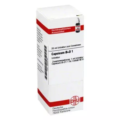 CAPSICUM matečná tinktura D 1, 20 ml