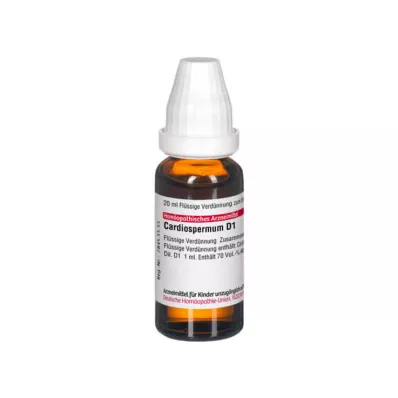 CARDIOSPERMUM D 1 Ředění, 20 ml