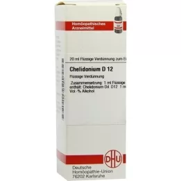 CHELIDONIUM D 12 Ředění, 20 ml