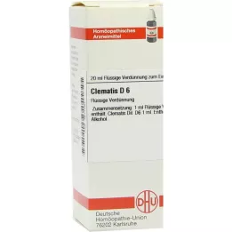 CLEMATIS D 6 Ředění, 20 ml