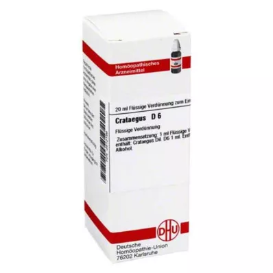CRATAEGUS D 6 Ředění, 20 ml
