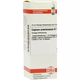 CUPRUM ARSENICOSUM D 12 Ředění, 20 ml