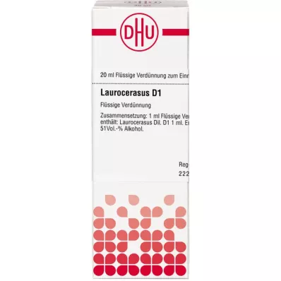 LAUROCERASUS D 1 Ředění, 20 ml