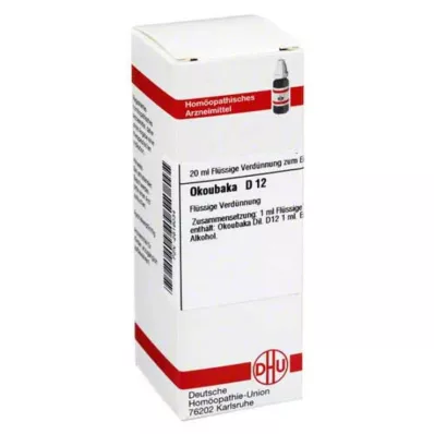 DHU Ředění Okoubaka D 12, 20 ml DHU Ředění Okoubaka D 12, 20 ml