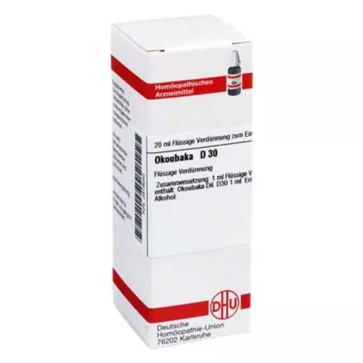 DHU Ředění Okoubaka D 30, 20 ml