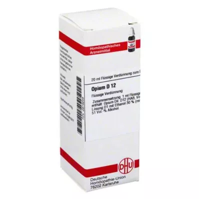 DHU Opium D 12 ředění, 20 ml