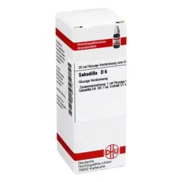 SABADILLA D 6 Ředění, 20 ml