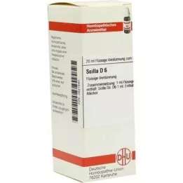 SCILLA D 6 Ředění, 20 ml