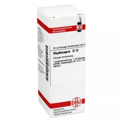 STAPHISAGRIA D 12 Ředění, 20 ml