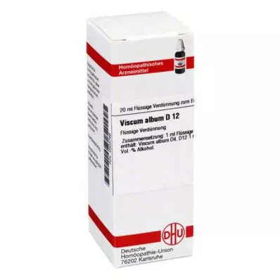 VISCUM ALBUM D 12 Ředění, 20 ml VISCUM ALBUM D 12 Ředění, 20 ml