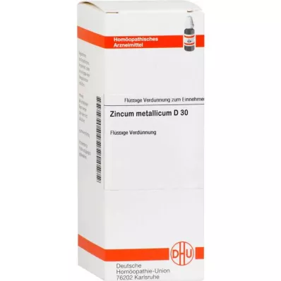DHU Zincum metallicum D 30 ředění, 20 ml