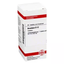 ACONITUM D 12 tablet, 80 ks