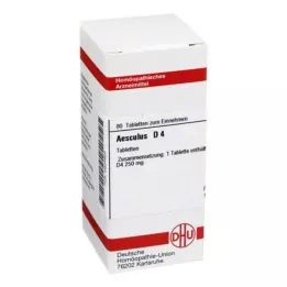 AESCULUS D 4 tablety, 80 ks