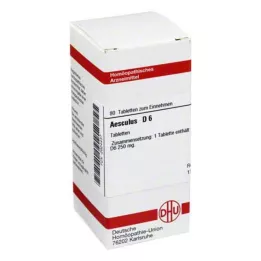 AESCULUS D 6 tablet, 80 ks