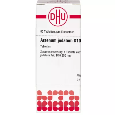 ARSENUM JODATUM D 10 tablet, 80 ks